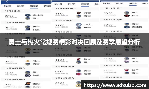 勇士与热火常规赛精彩对决回顾及赛季展望分析